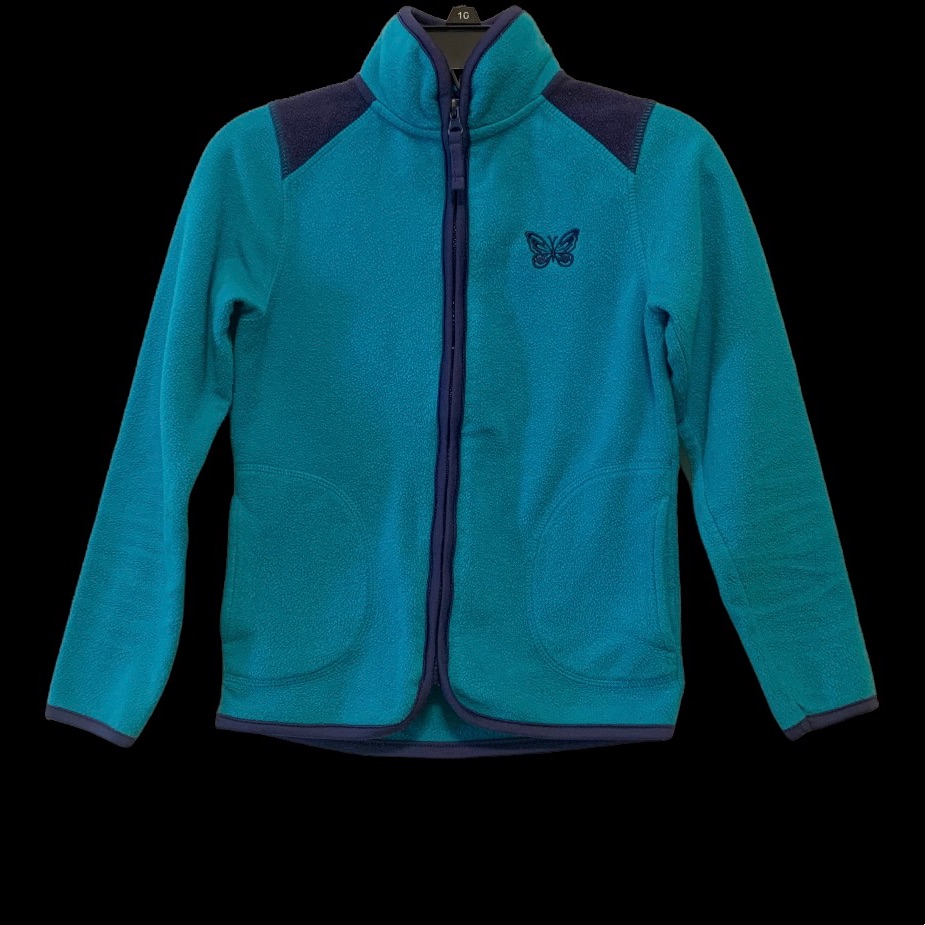 New Basic Blue Fuzzy Jacket